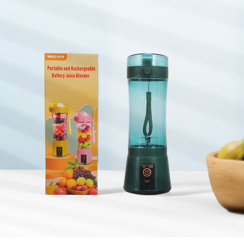 Tragbarer elektrischer Entsafter, kabellos, USB-aufladbar, Mini-Mixer, Multifunktions-Smoothie-Blender für den Sommer, Küchenzubehör