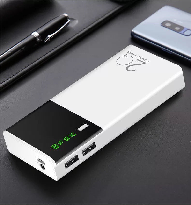 Neue 20000Mah Power Bank Schwarz Reis Power Bank Angepasstes Logo Power Bank Power Bank