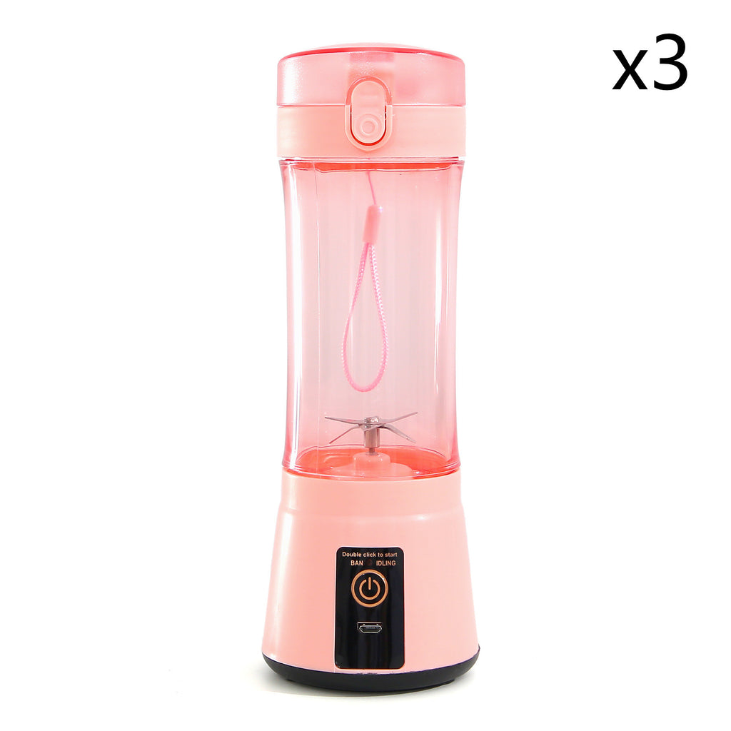 Tragbarer elektrischer Entsafter, kabellos, USB-aufladbar, Mini-Mixer, Multifunktions-Smoothie-Blender für den Sommer, Küchenzubehör