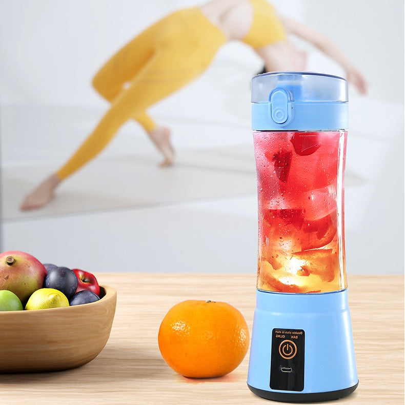 Tragbarer elektrischer Entsafter, kabellos, USB-aufladbar, Mini-Mixer, Multifunktions-Smoothie-Blender für den Sommer, Küchenzubehör